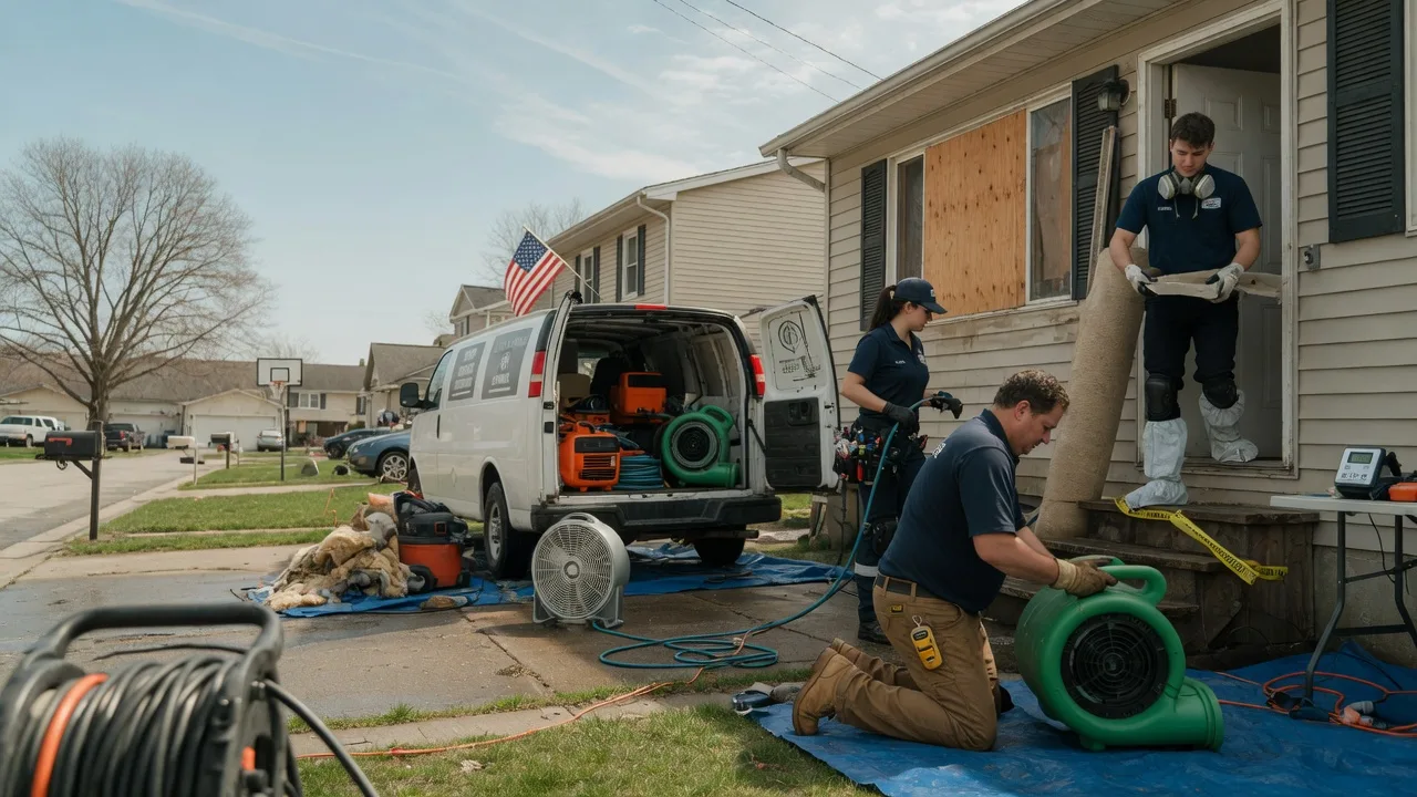 Water Damage Restoration in Hartshorn, MO near me
